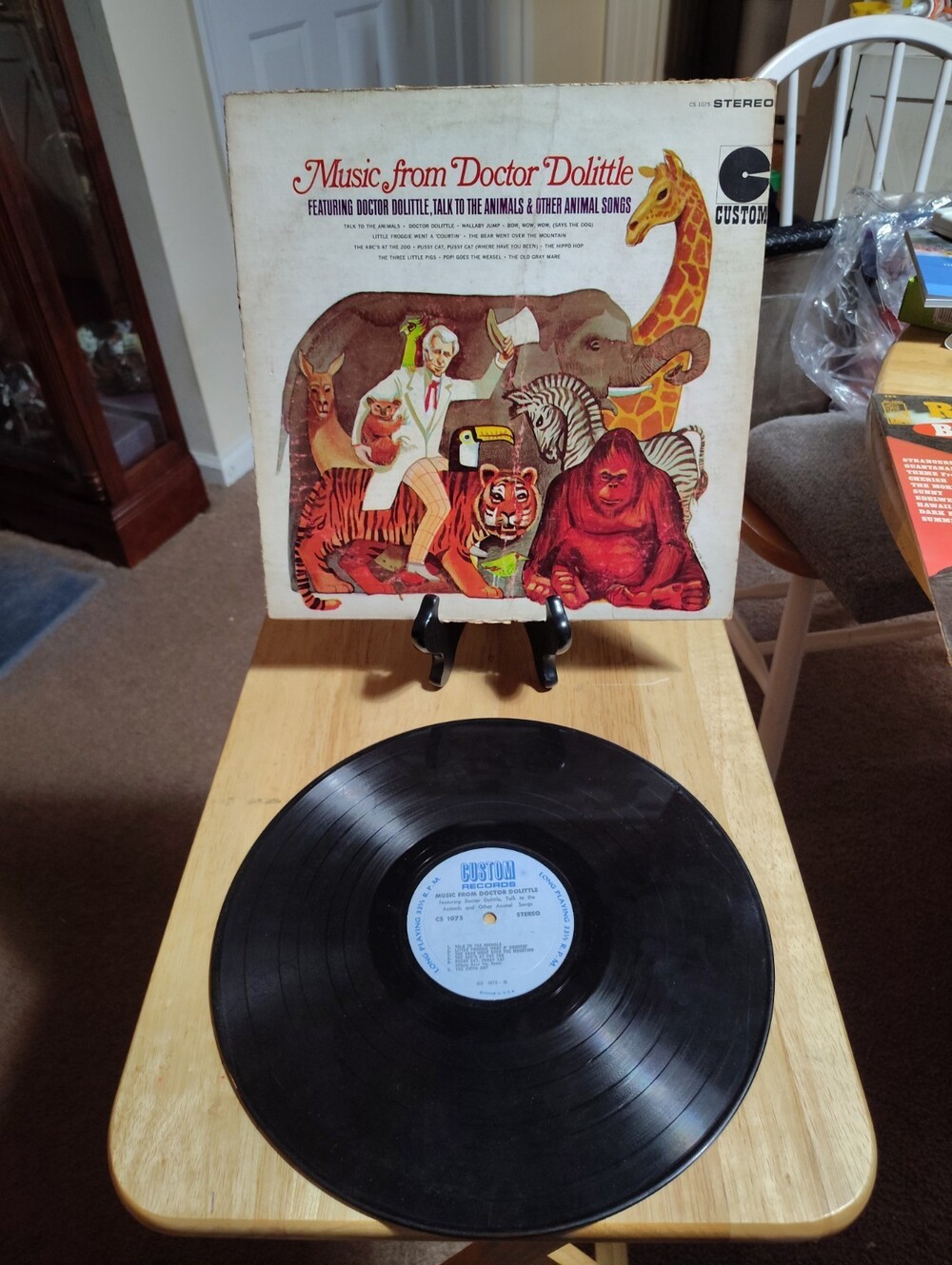Music From Doctor Dolittle LP Record Album Vinyl